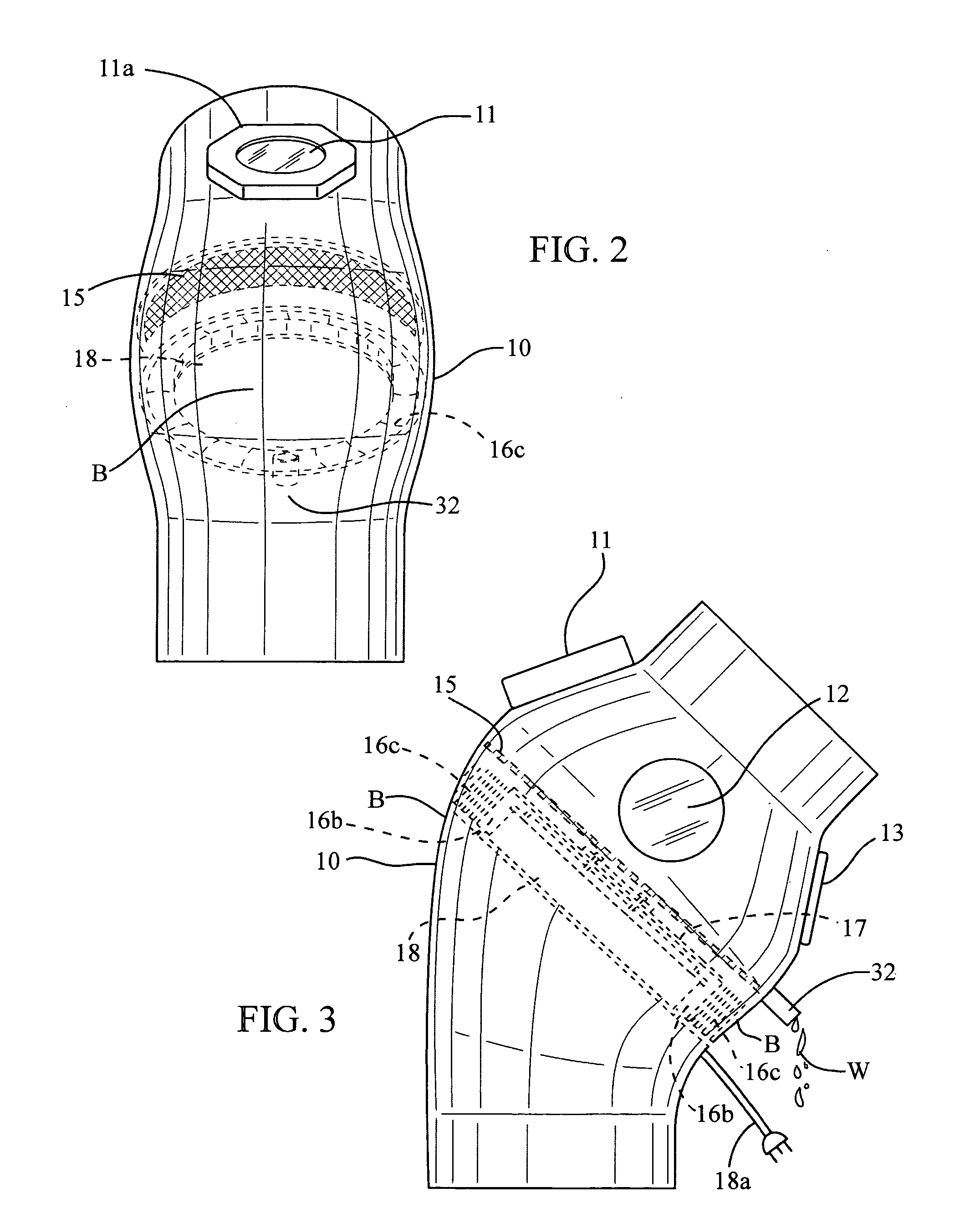 Radon exhaust system with internial gaseous fluid fan within diagnostic bypass filter fan apparatus