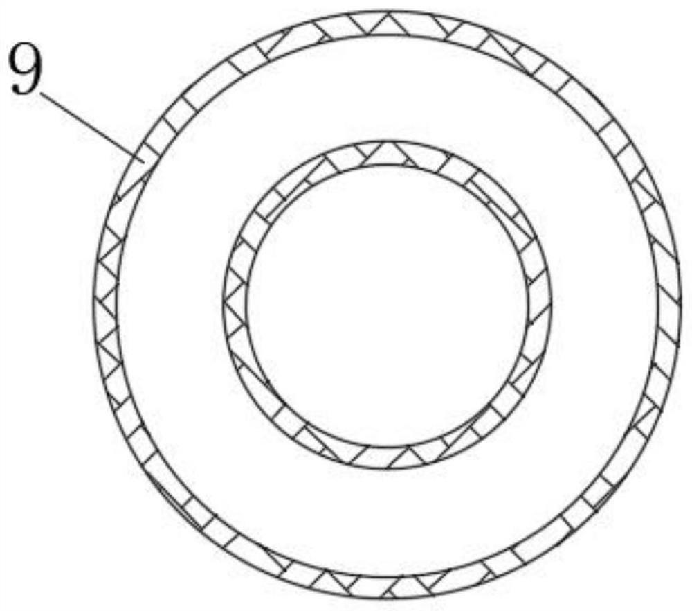 Raw material processing device for herba dendrobii decoction piece processing