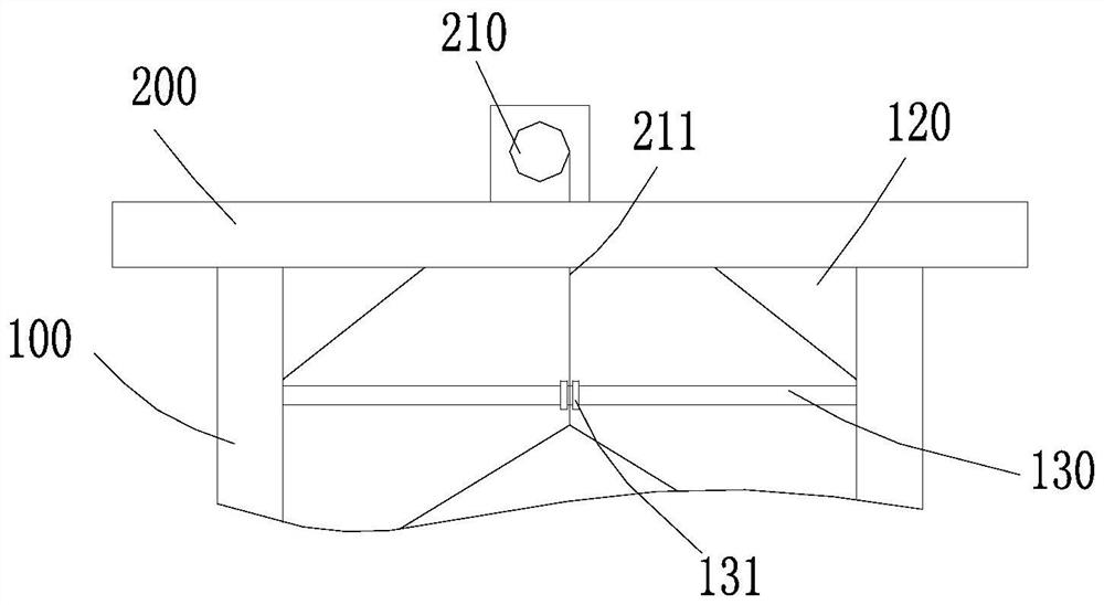 Building assembly hoisting device and construction method thereof