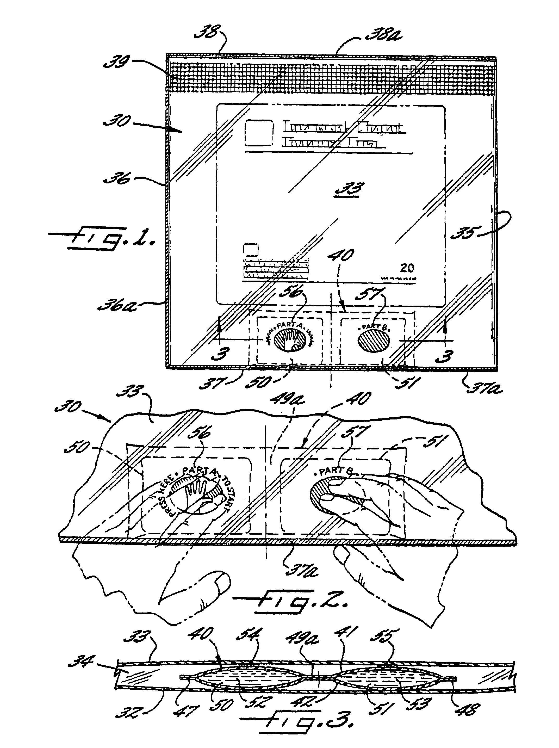 Foam in bag packaging system and method for producing the same
