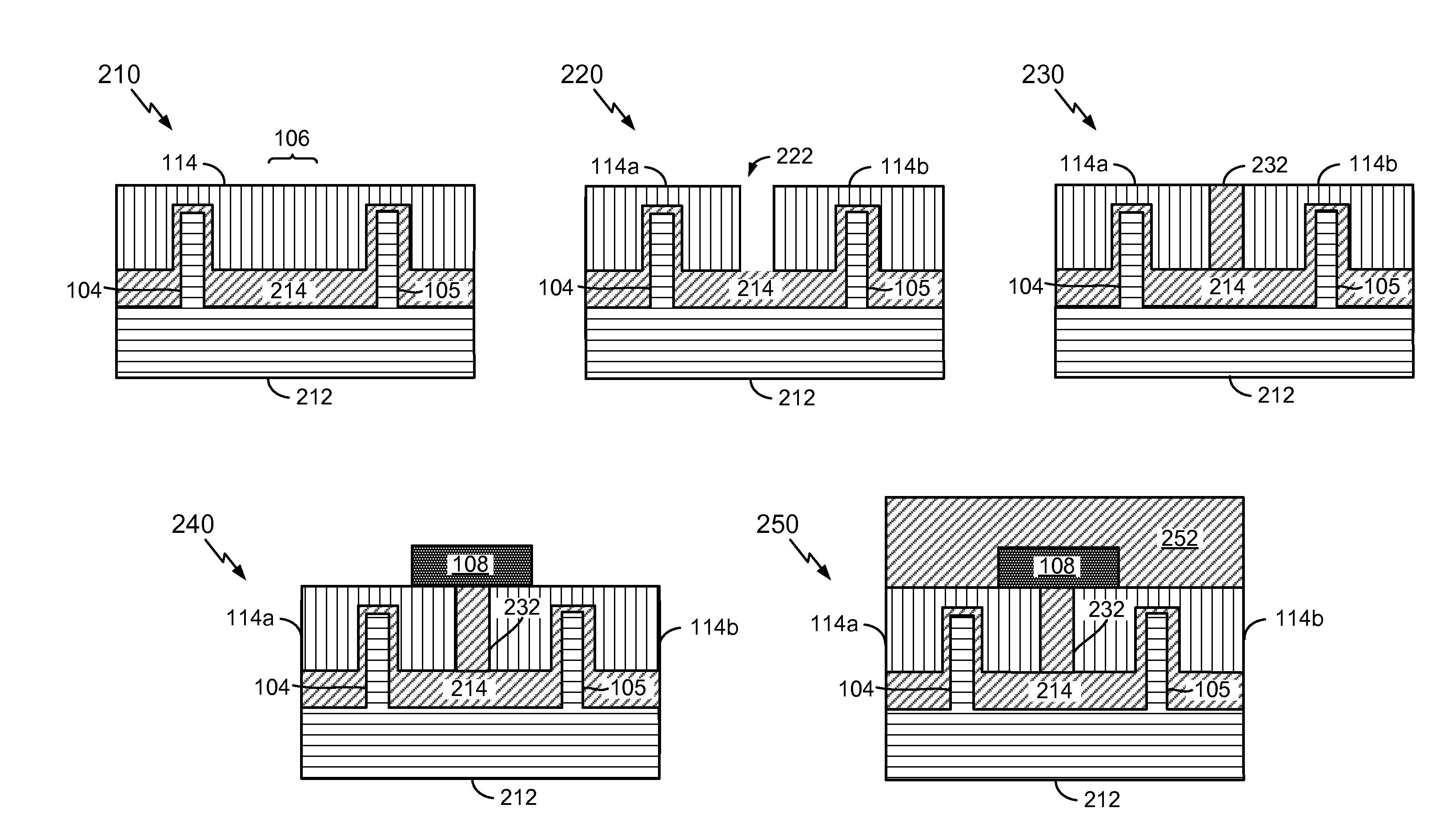 Device and method to connect gate regions separated using a gate cut