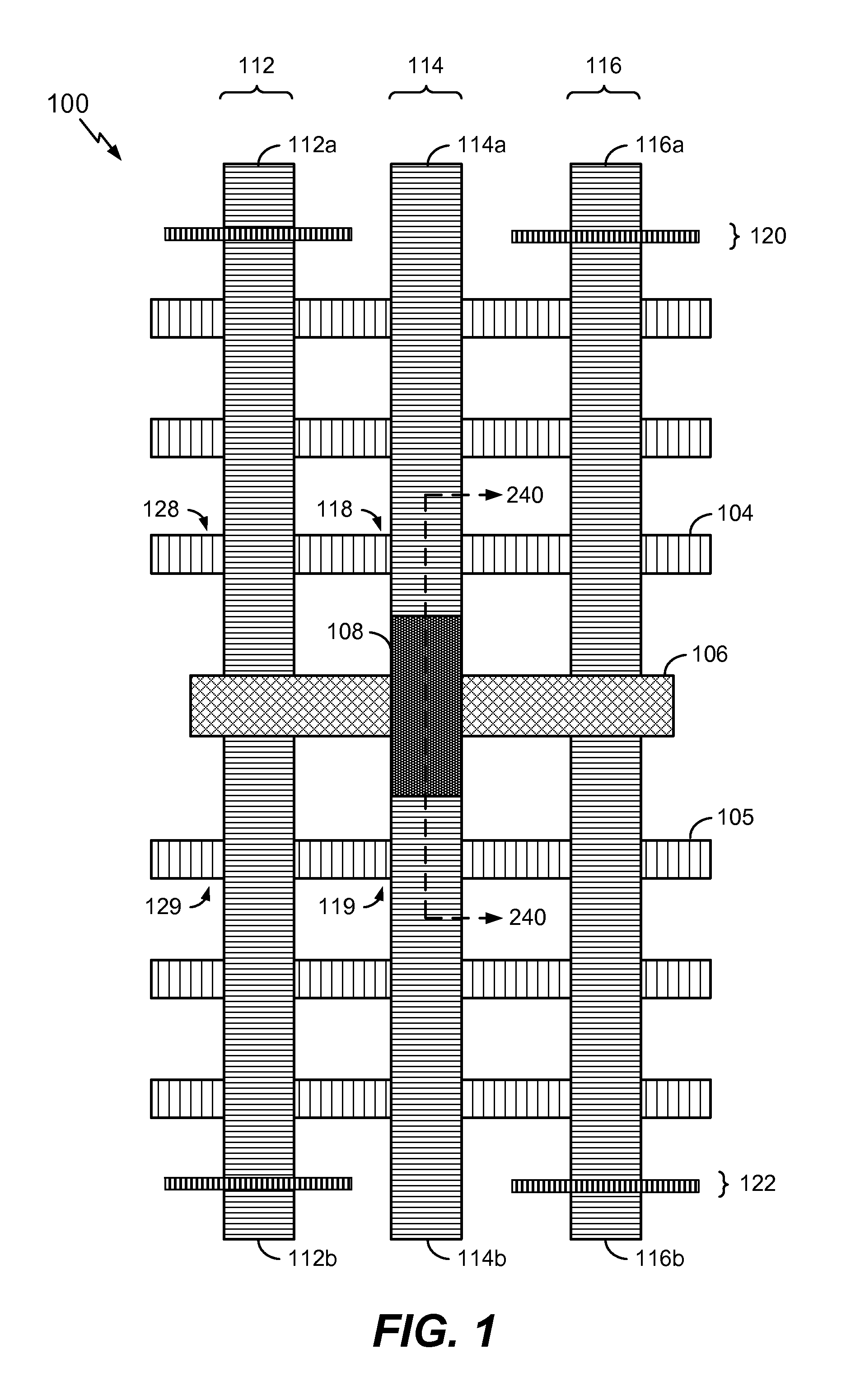 Device and method to connect gate regions separated using a gate cut
