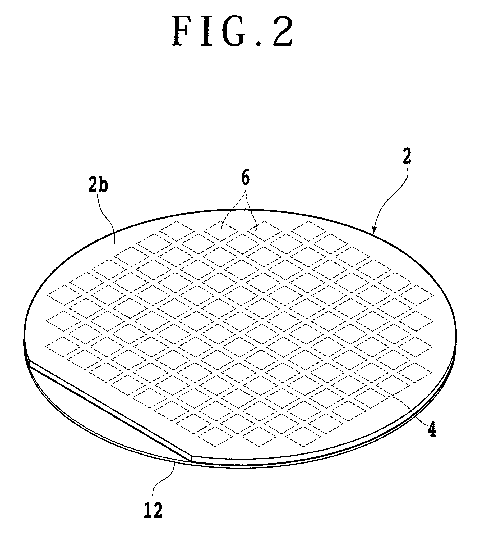 Semiconductor chip fabrication method