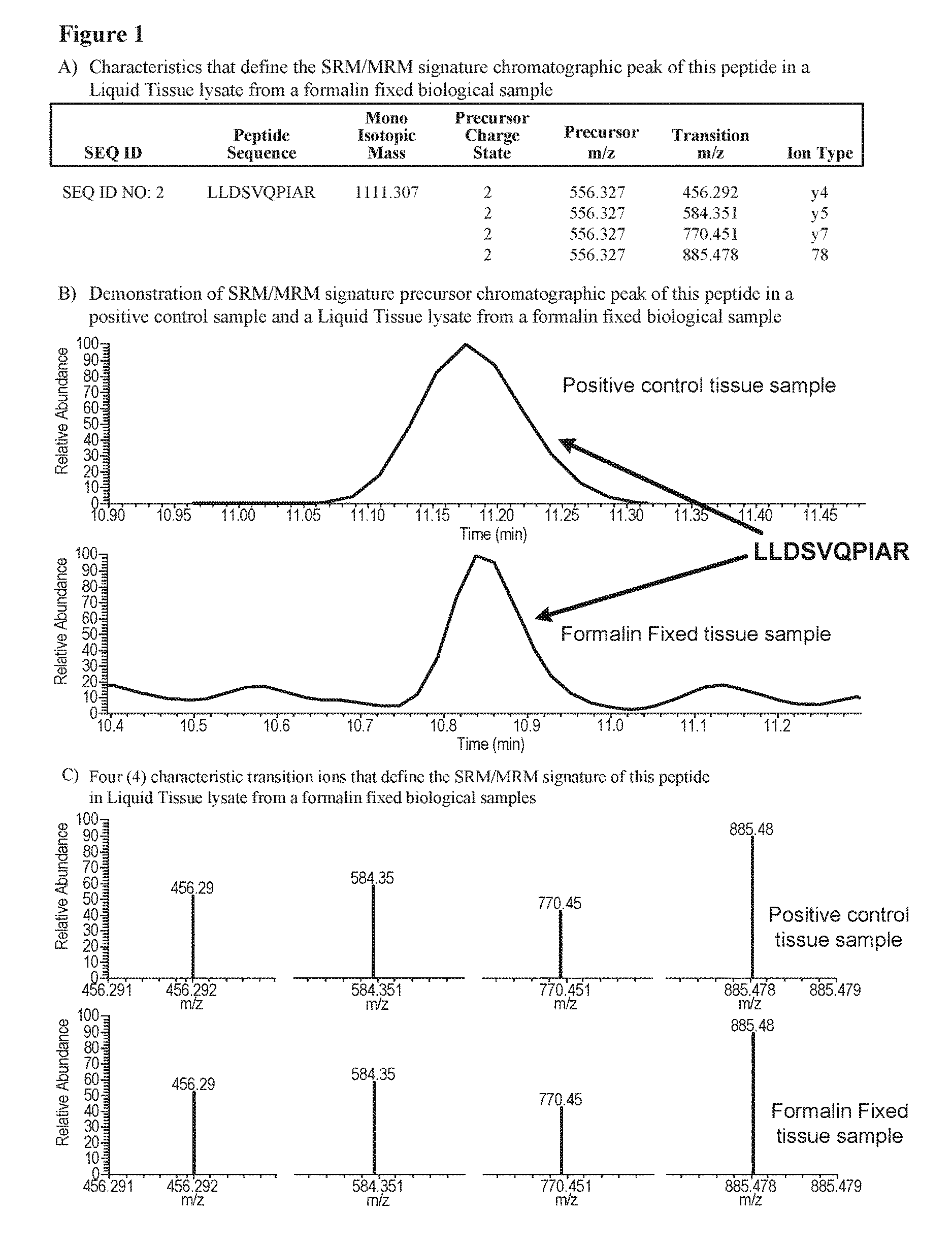 SRM/MRM Assay for the Androgen Receptor (AR) Protein