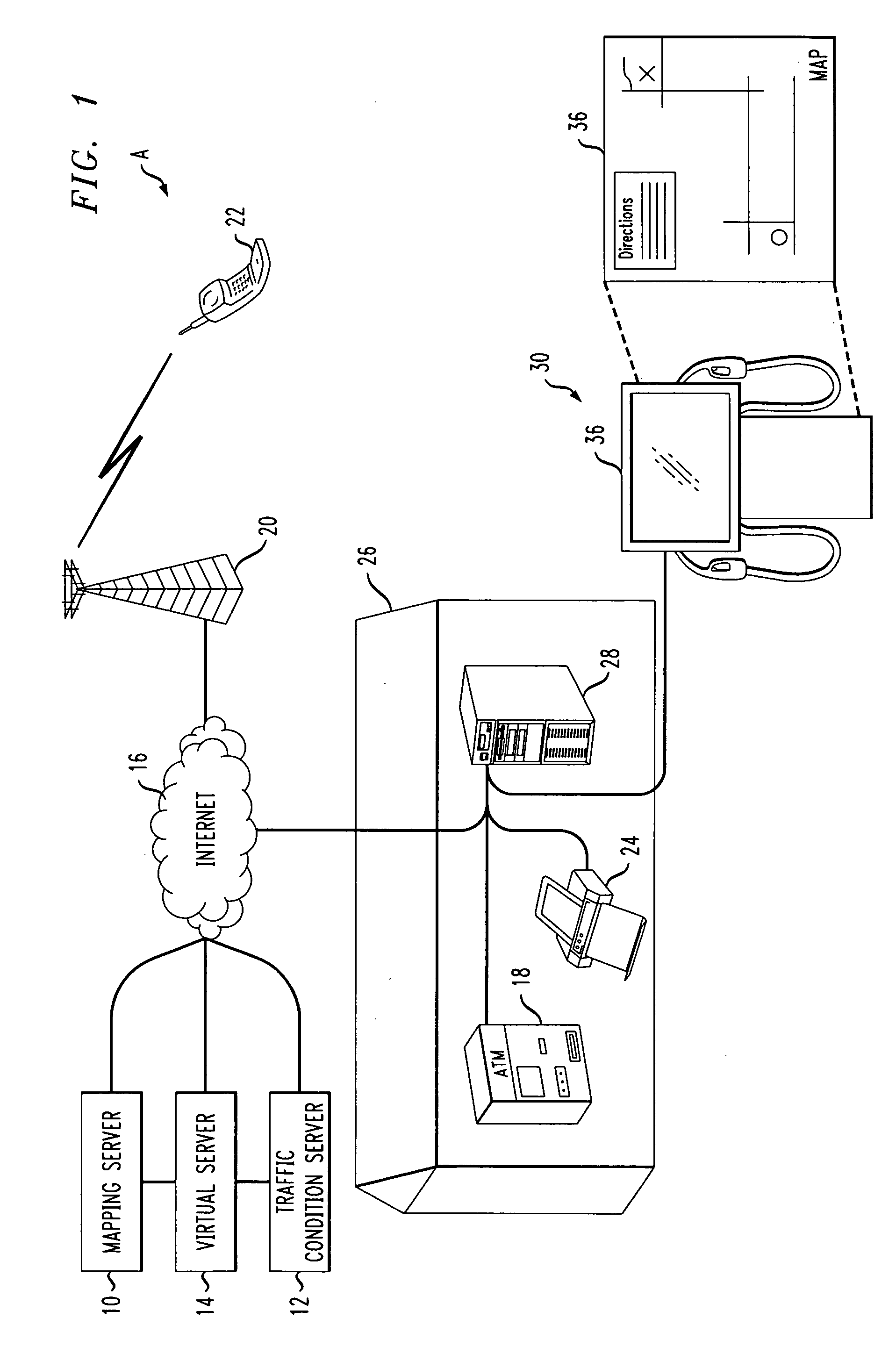 Method and apparatus for emergency map display system