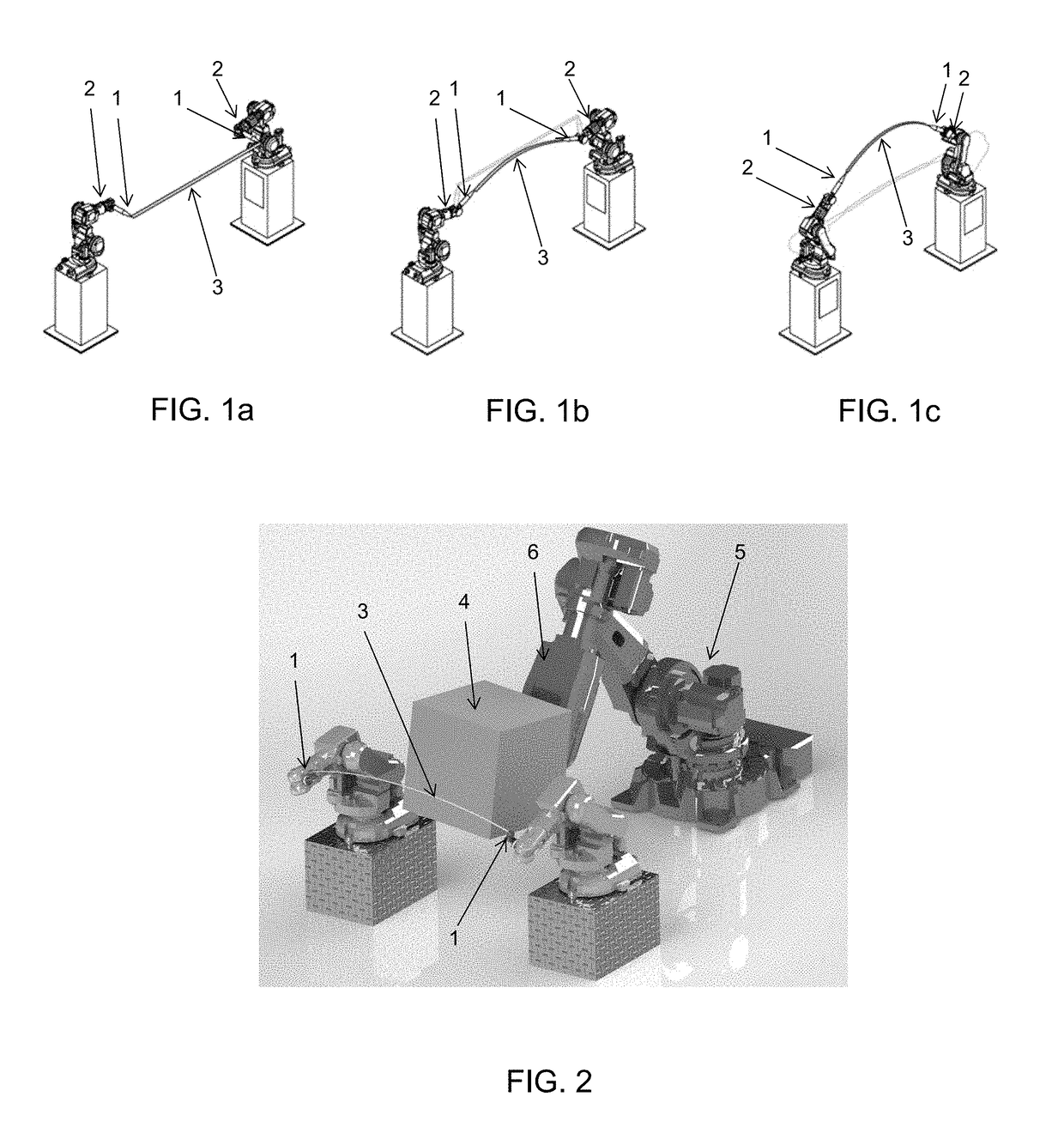 Robotic system and method for manufacturing of objects