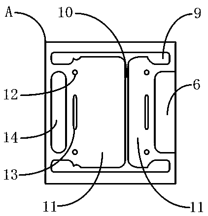 Lead frame and production process thereof