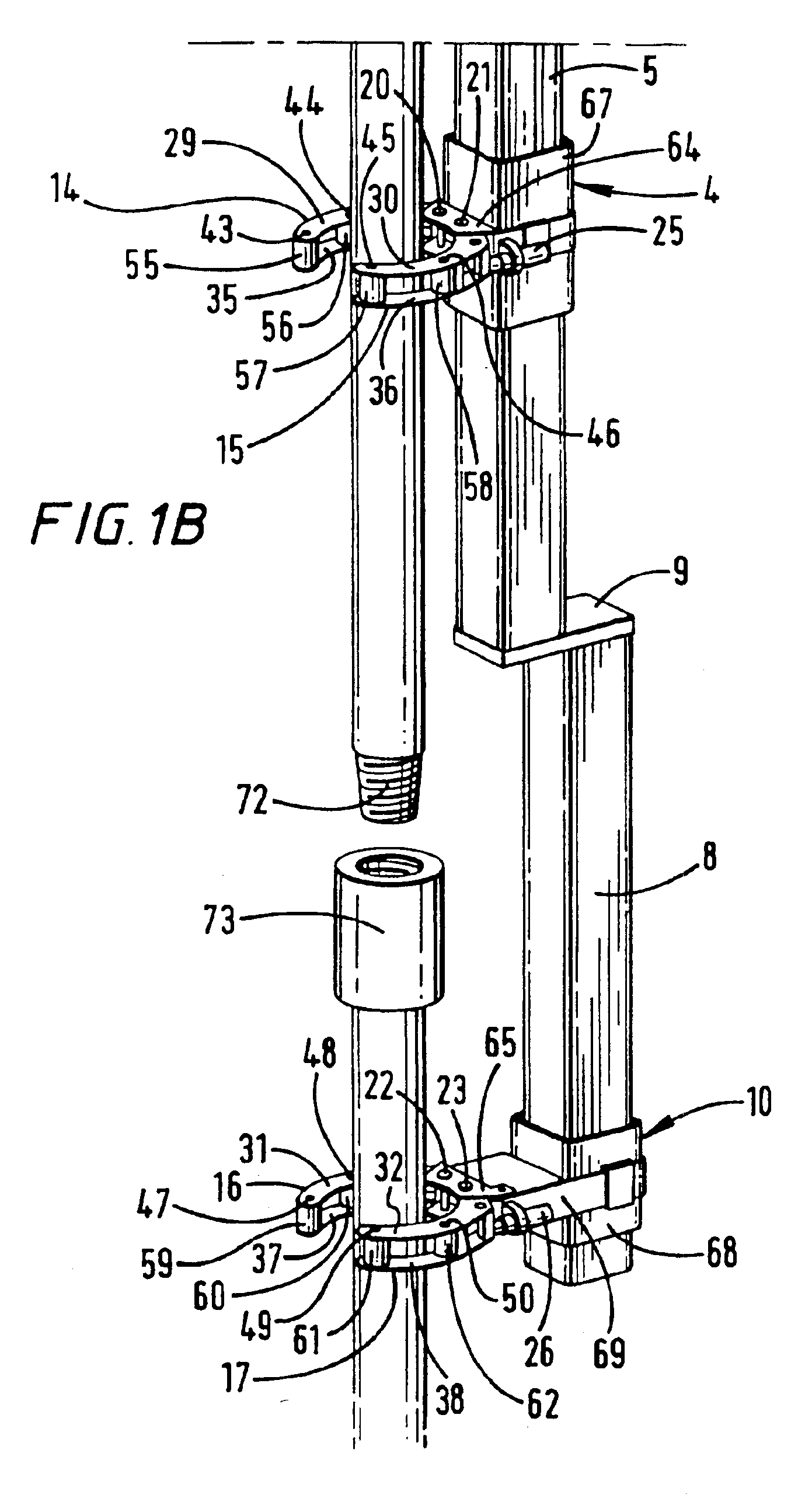 Apparatus and method for handling of tubulars