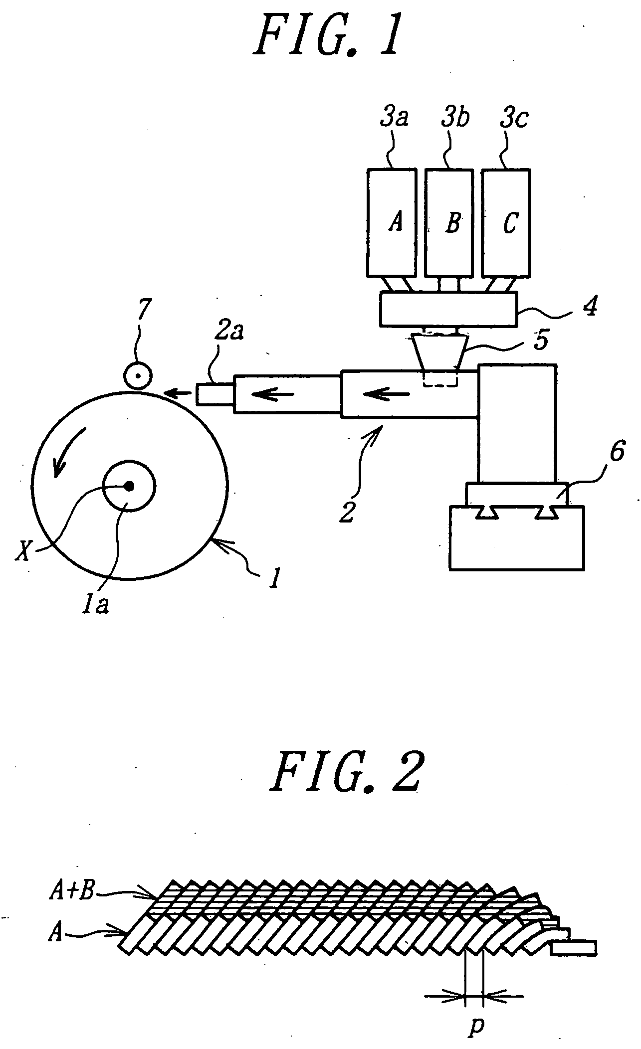 Method and apparatus for the lamination of band-shaped uncured rubber materials
