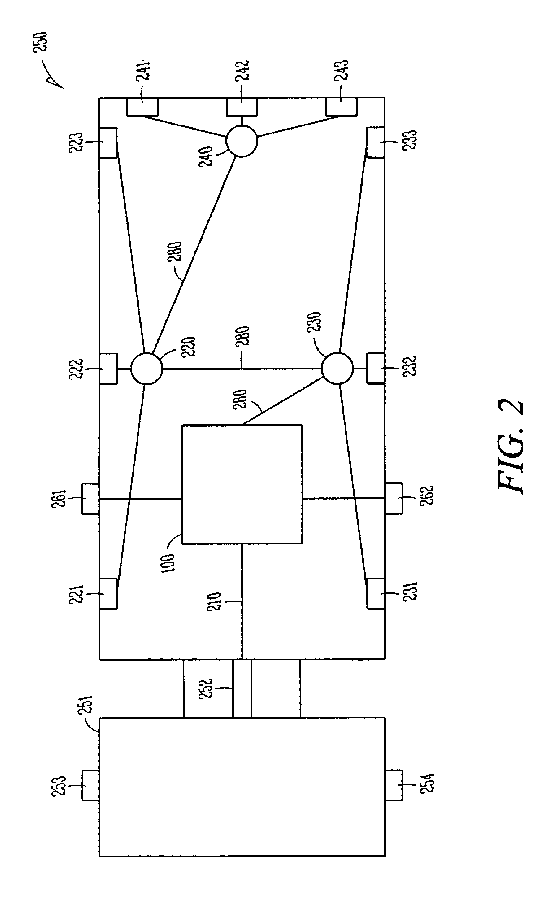 Trailer based collision warning system and method