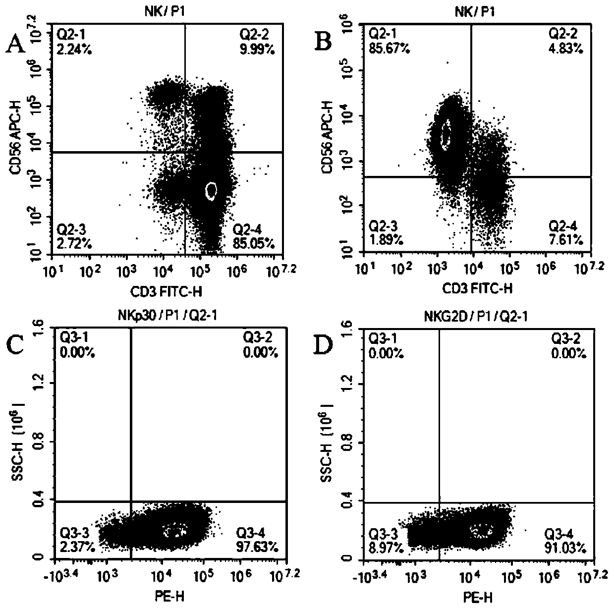 Polypeptide capable of reinforcing killing activity of NK (natural killer) cells and application of polypeptide