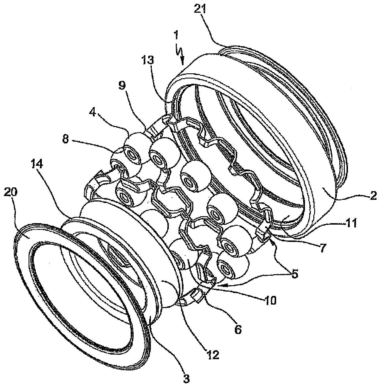 Radial Rolling Bearing, Especially Single-Row Deep Groove Rolling Bearing