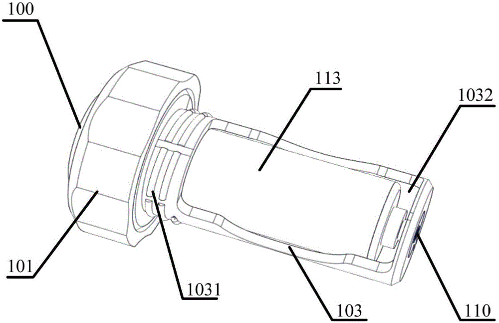 Battery compartment and vital sign monitor