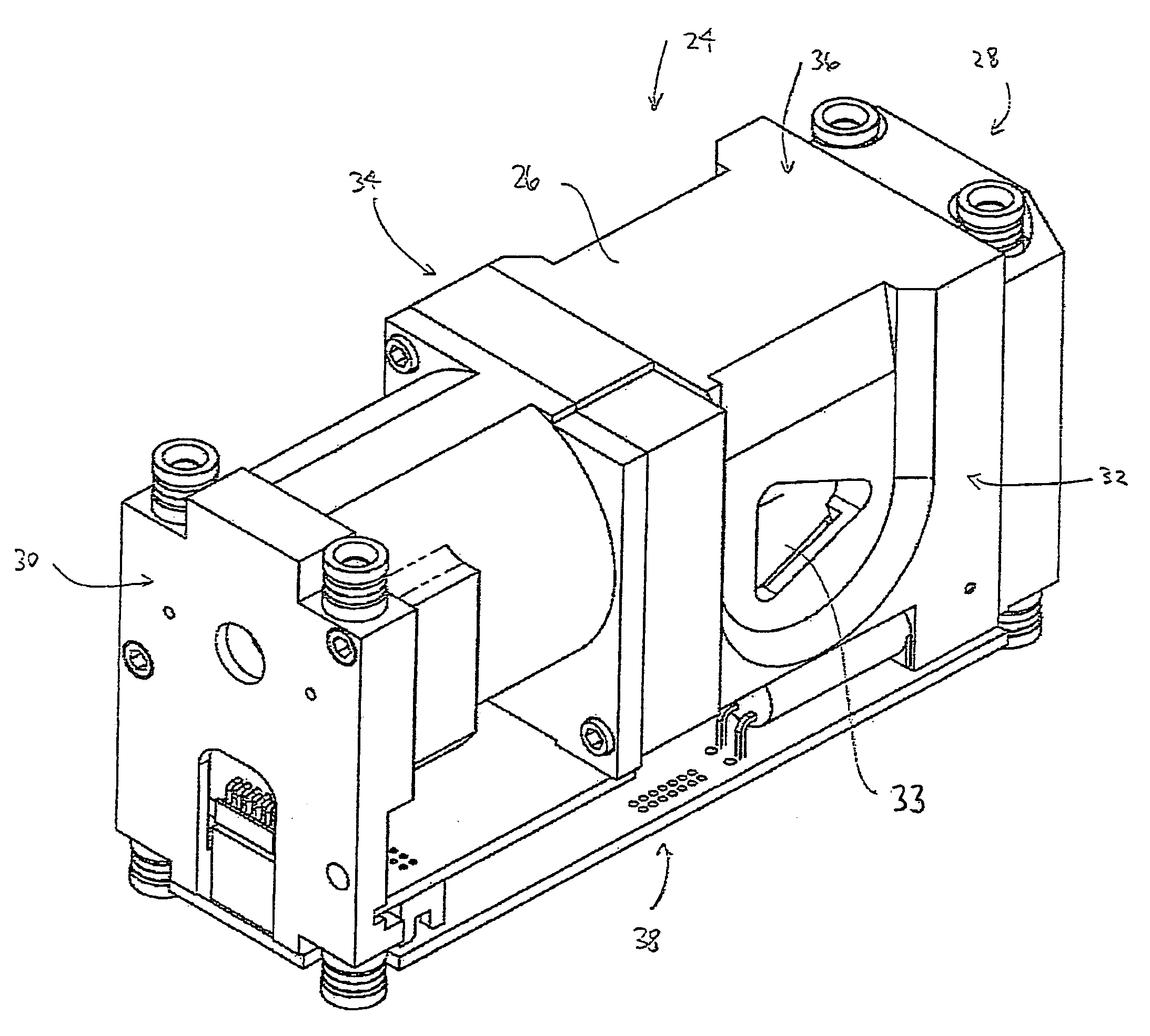 Method and apparatus for attenuating compressor noise