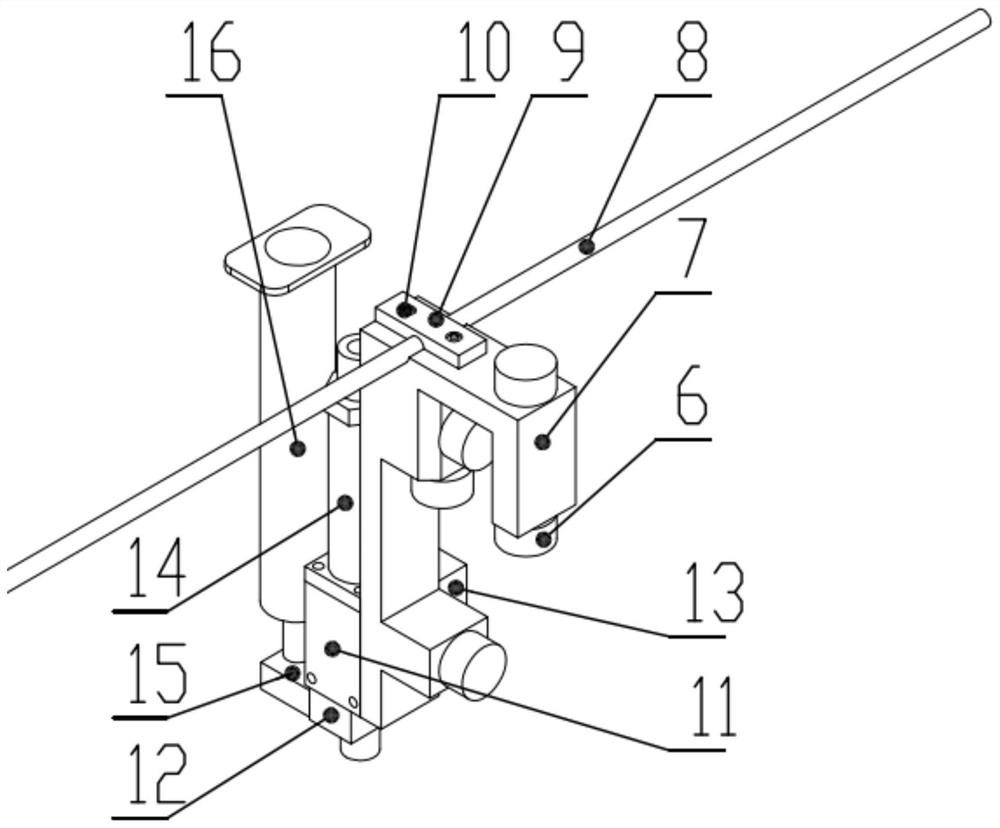 Transmission device of multi-working-condition intelligent batching system and control method