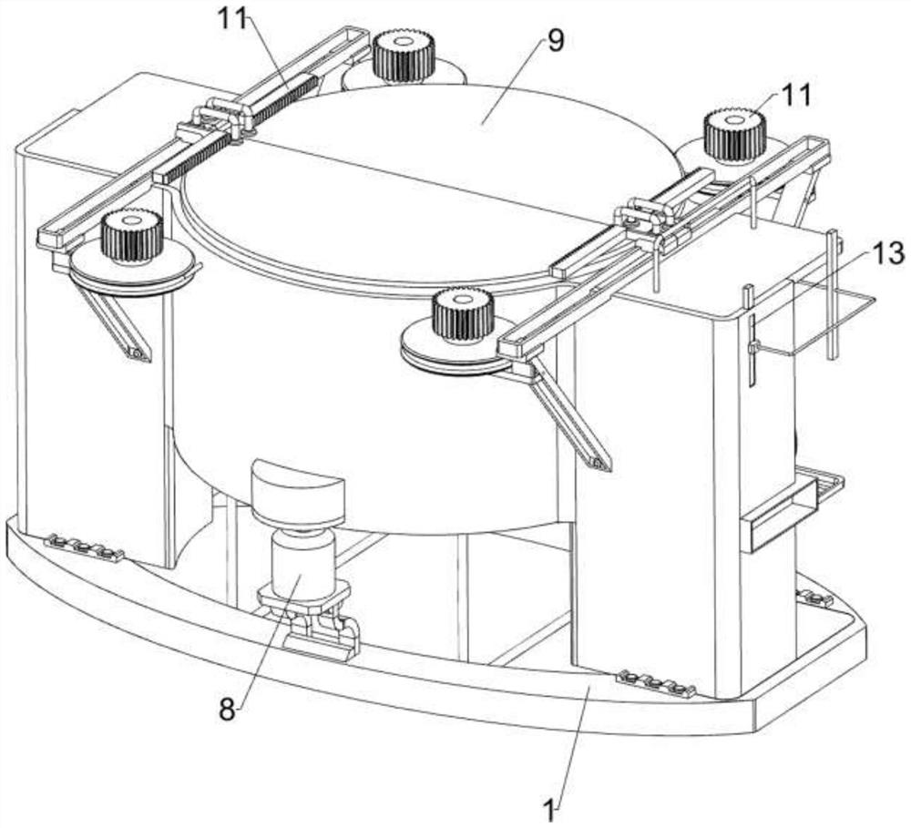 Blowing dust removal device for electronic product