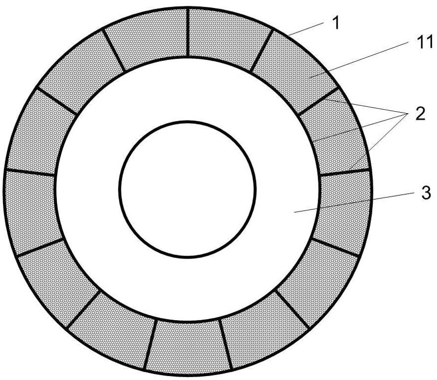 Hot-pressed high-strength ceramic cbn grinding wheel for grinding aerospace titanium alloy and preparation method thereof