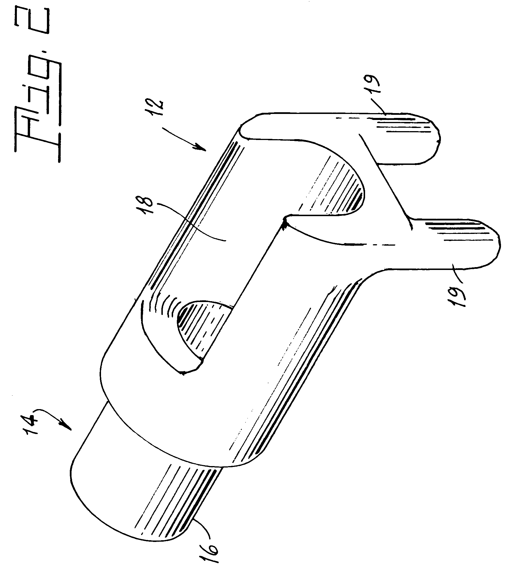 Right angled connector