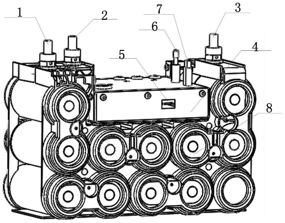 Engine cold start module and start method