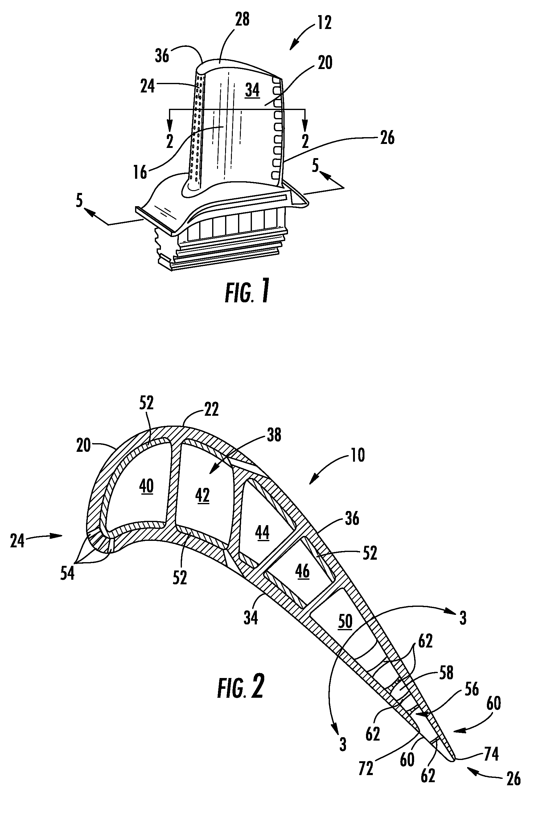 Turbine blade with micro channel cooling system