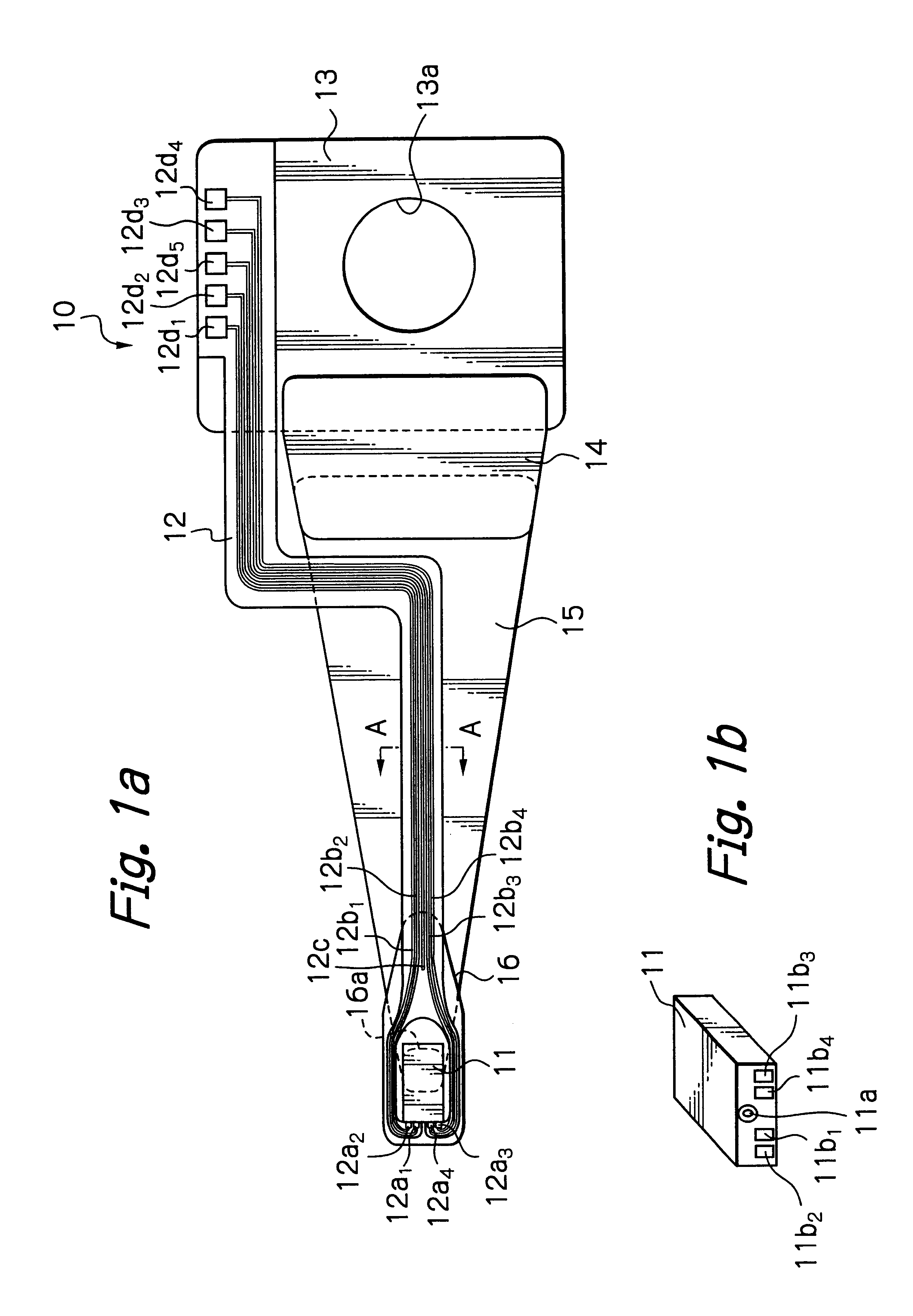 Head gimbal assembly with a ground or source voltage lead conductor
