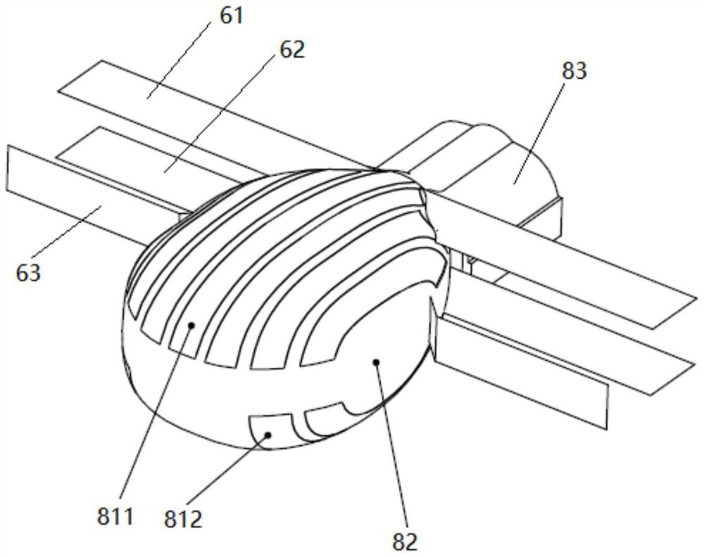 Thermoplastic forming method of implantable flexible magnetic control bladder pump