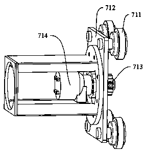 Mold spraying device and mold spraying technology