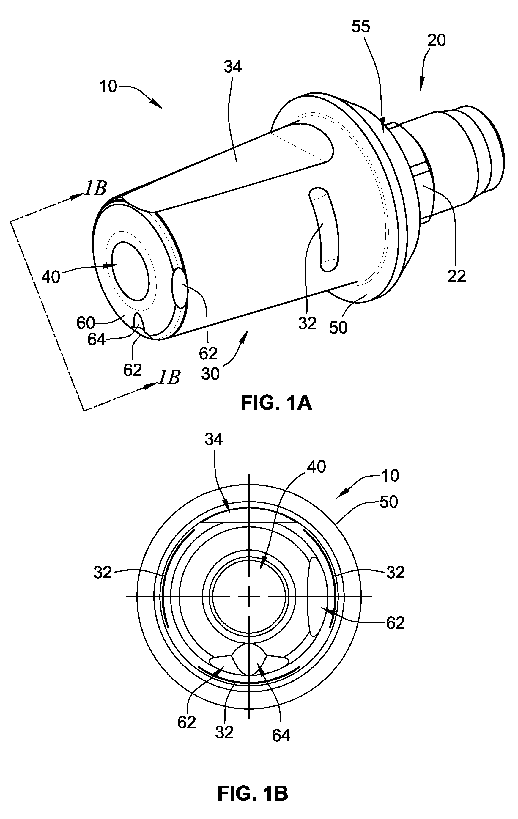 Temporary abutment with combination of scanning features and provisionalization features