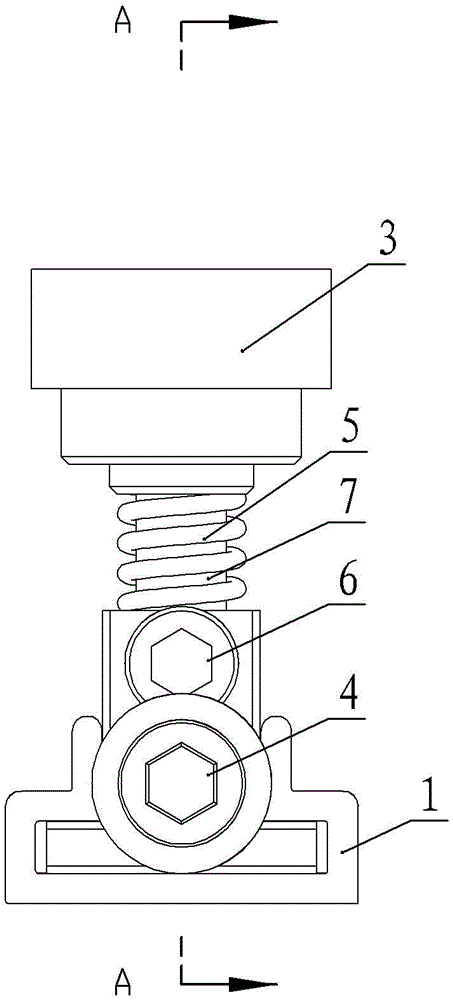 Double nozzle ink stack alignment adjustment device