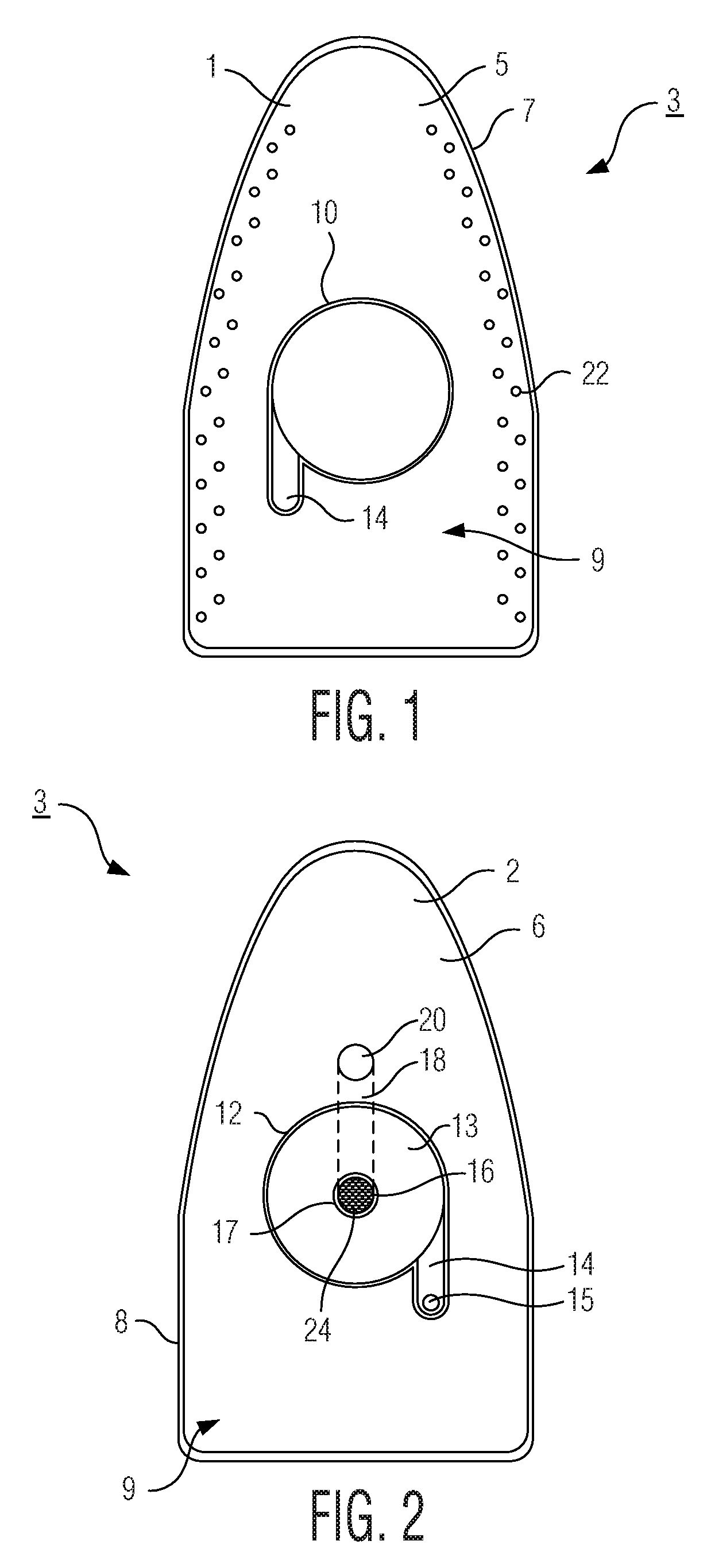 Steam generator iron