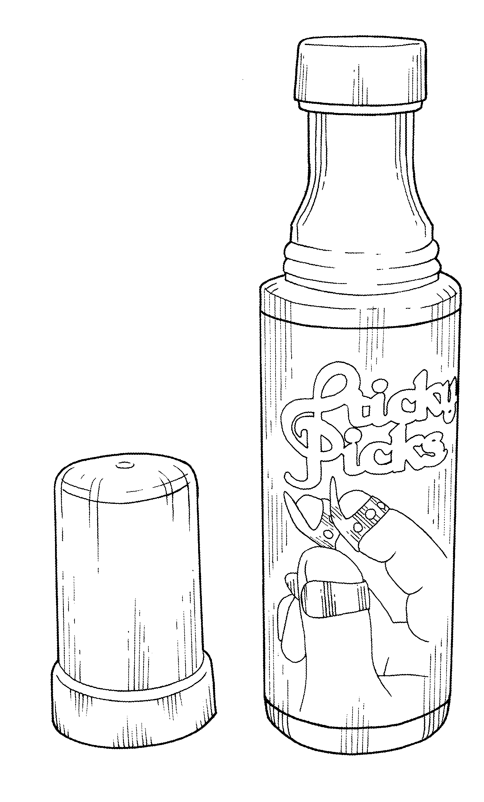 Adhesive composition for the non-permanent adhesion of finger and thumb picks for the play of stringed instruments