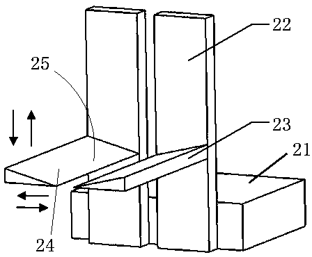 Slope road simulation device and method for passenger car testing