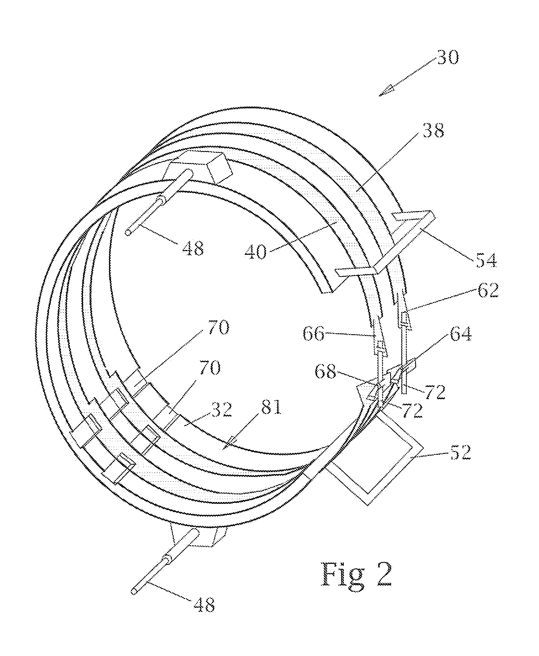 Apparatus and Method for Measuring Mechanical Properties of Tendons in Tension Leg Platforms