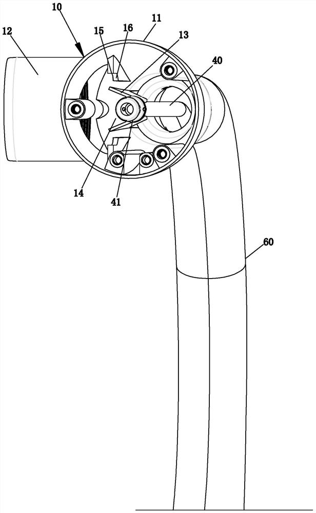 Water purification pipe mounting structure for removable faucet, and mounting method