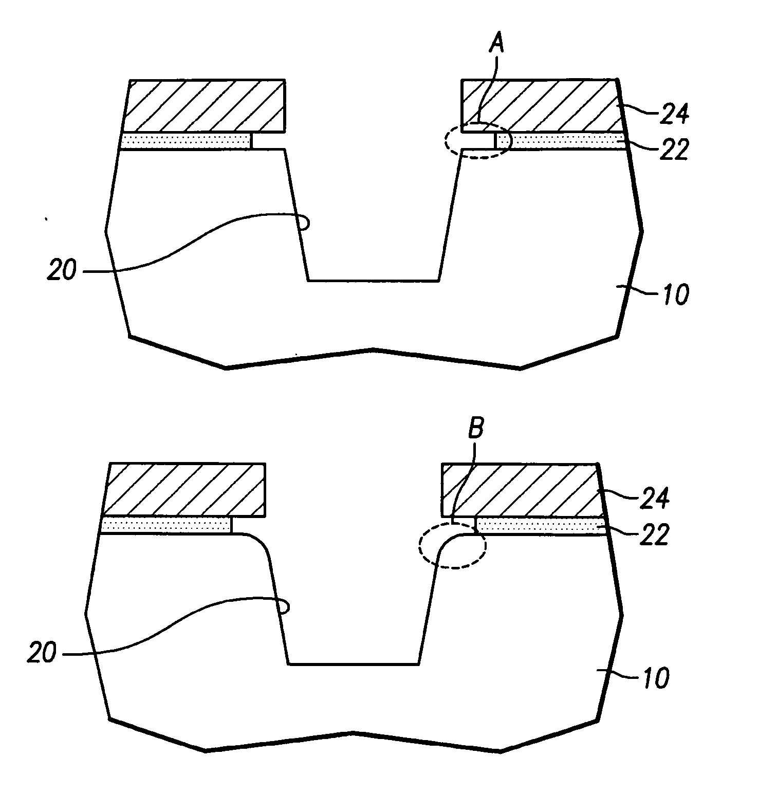 Method for forming shallow trench isolation in semiconductor device
