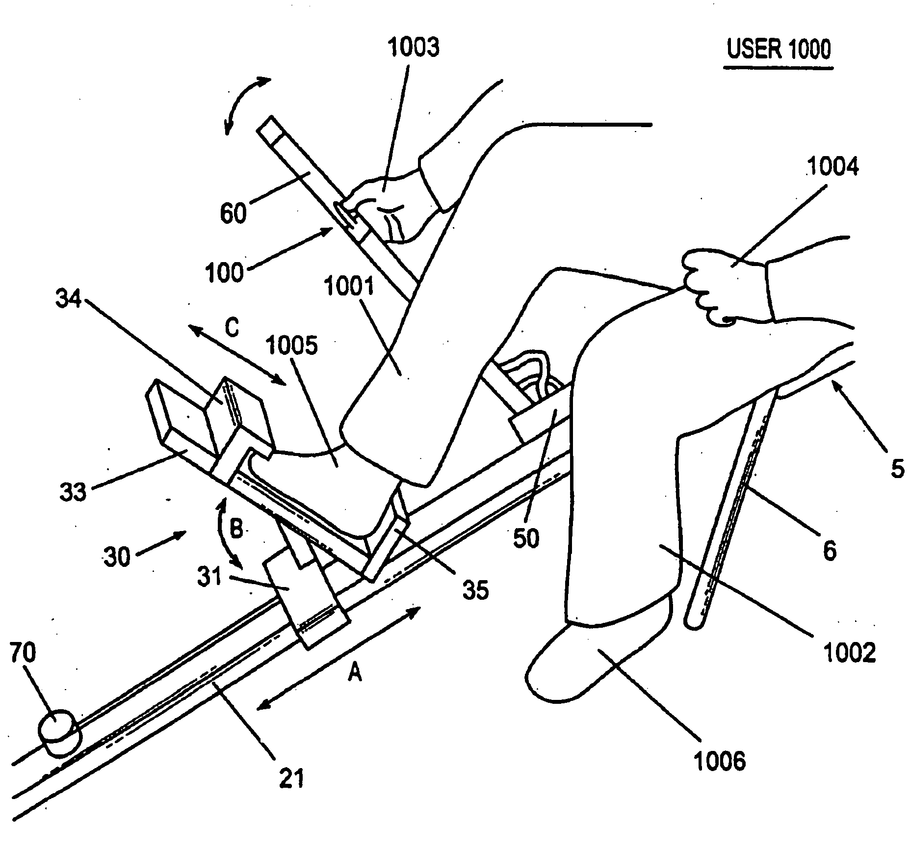 Method and apparatus for enabling and monitoring the movement of human limbs