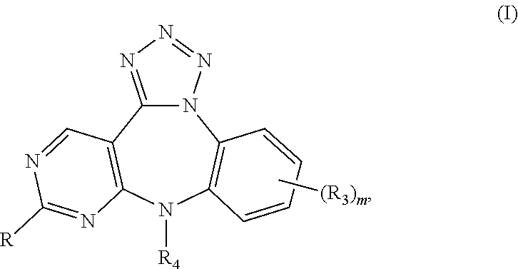 Substituted Benzo-Pyrimido-Tetrazolo-Diazepine Compounds