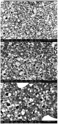 A kind of preparation method of porous conductive glass