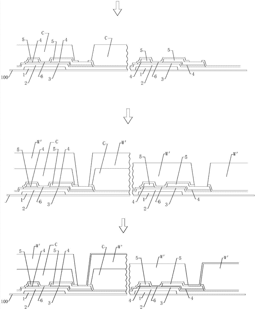 Active switch array substrate and manufacturing method thereof and display panel