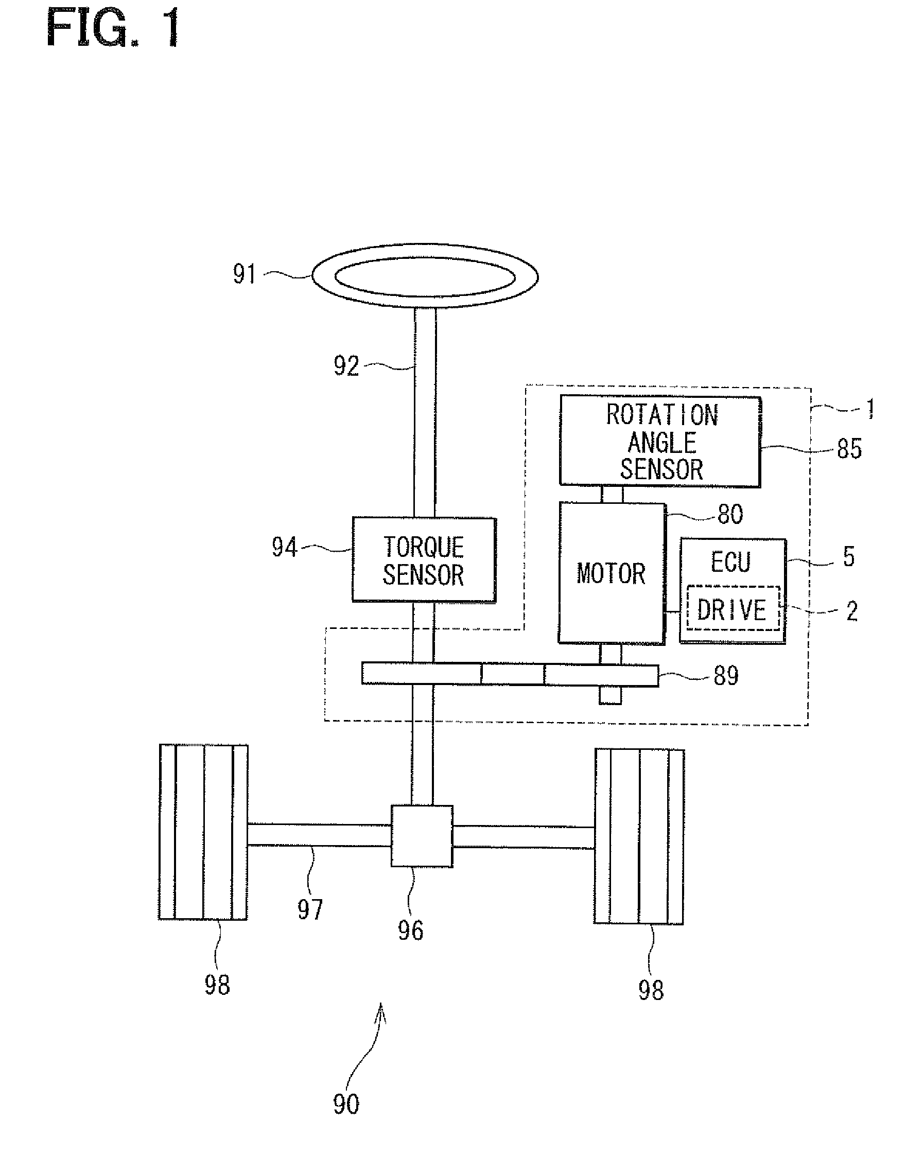 Motor drive and electric power steering apparatus using the same