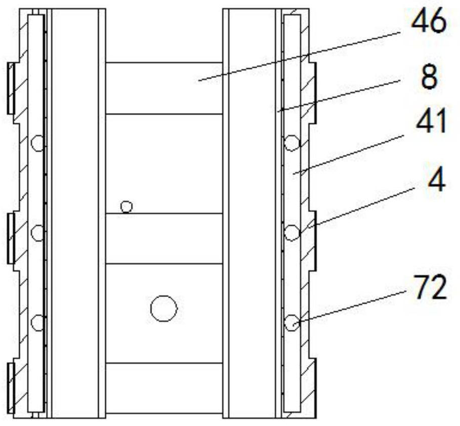 Self-adaptive fixing frame for lower limb fracture nursing