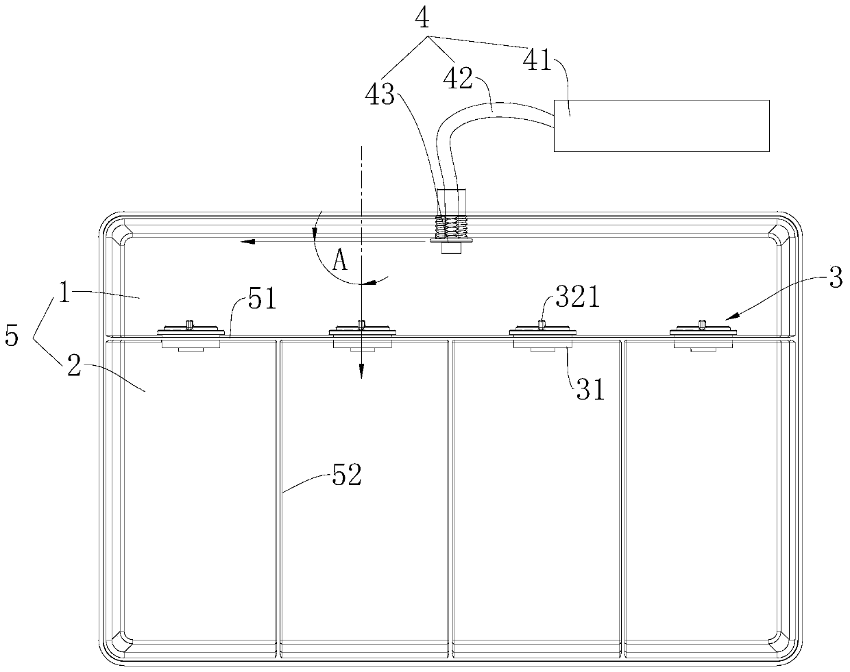 Multi-steaming-chamber cooking ware and steaming box with same