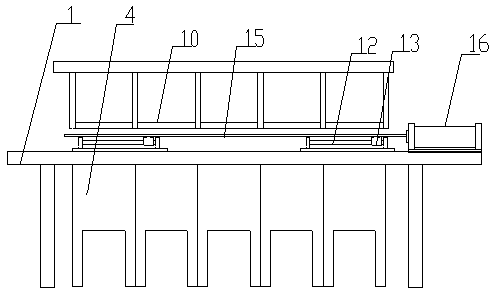 Frame type ultrasonic cleaning device