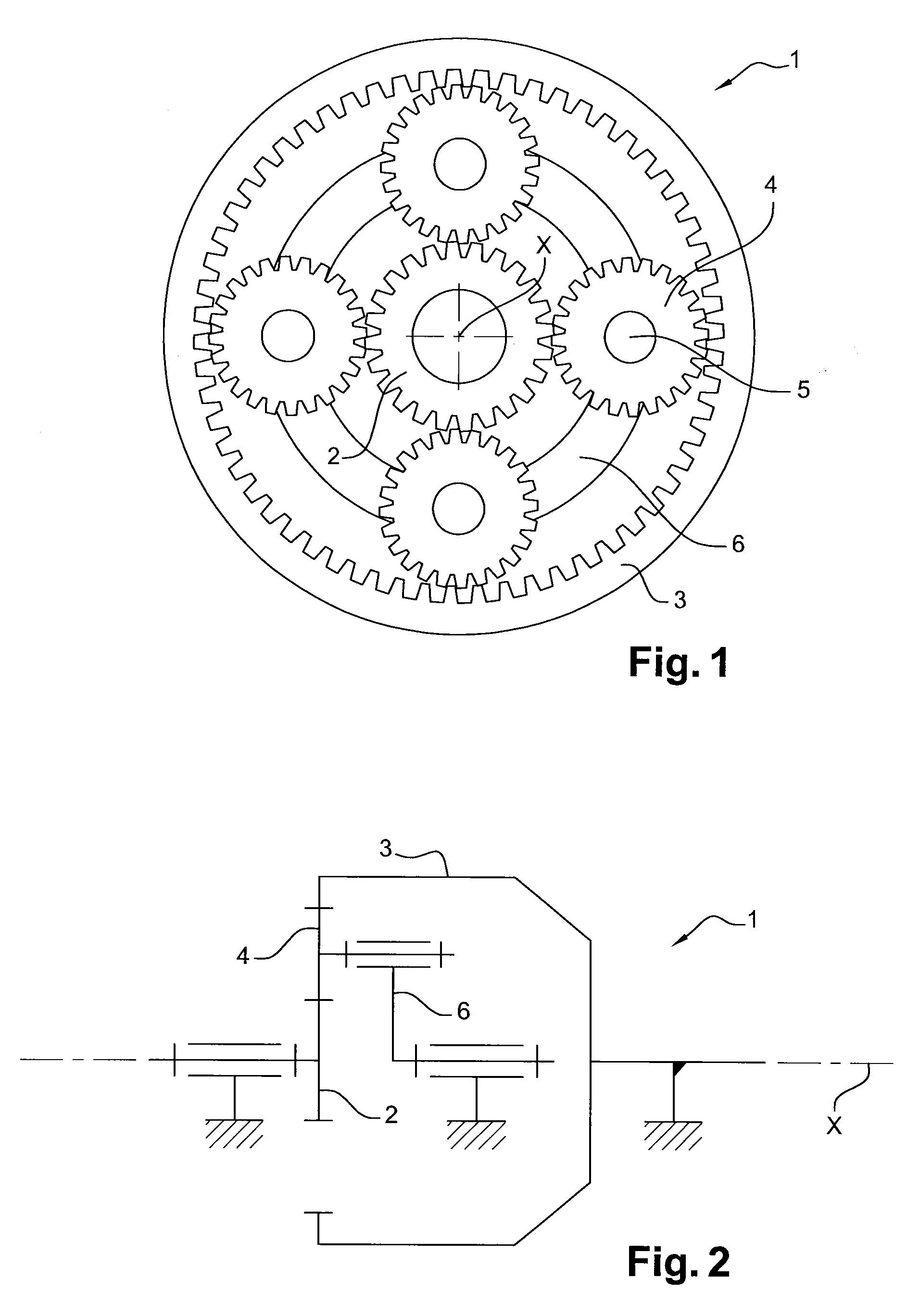 Epicyclic reduction gear, notably for turbomachine