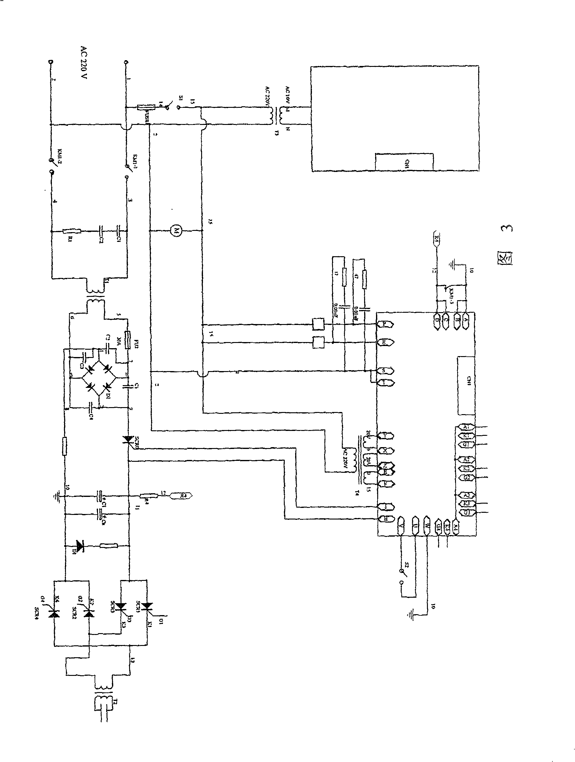 Controller of capacitor energy storing apparatus and its control