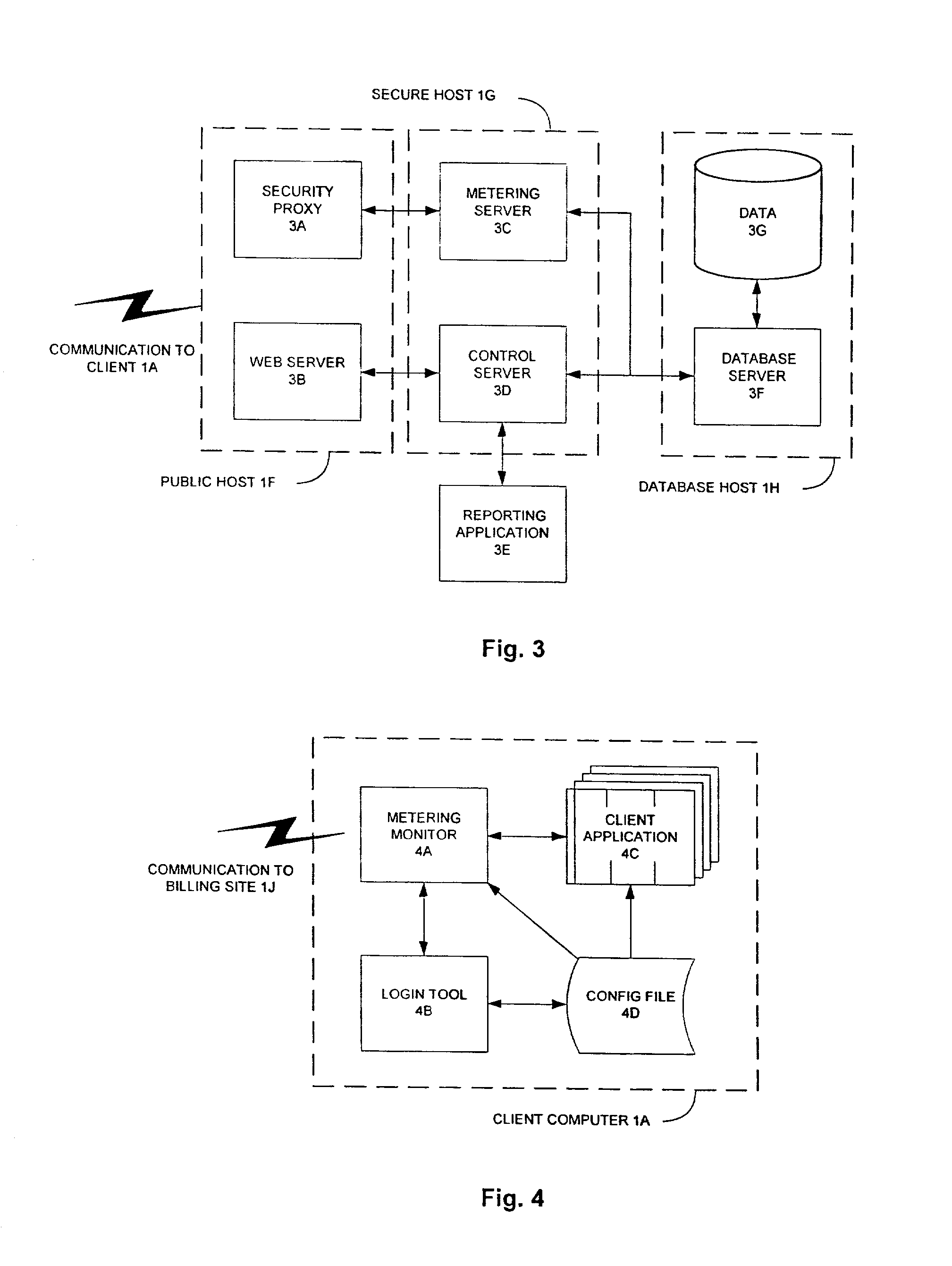 Method and apparatus for the accurate metering of software application usage and the reporting of such usage to a remote site on a public network