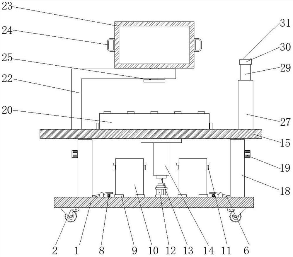 Positioning device for kidney puncture and use method