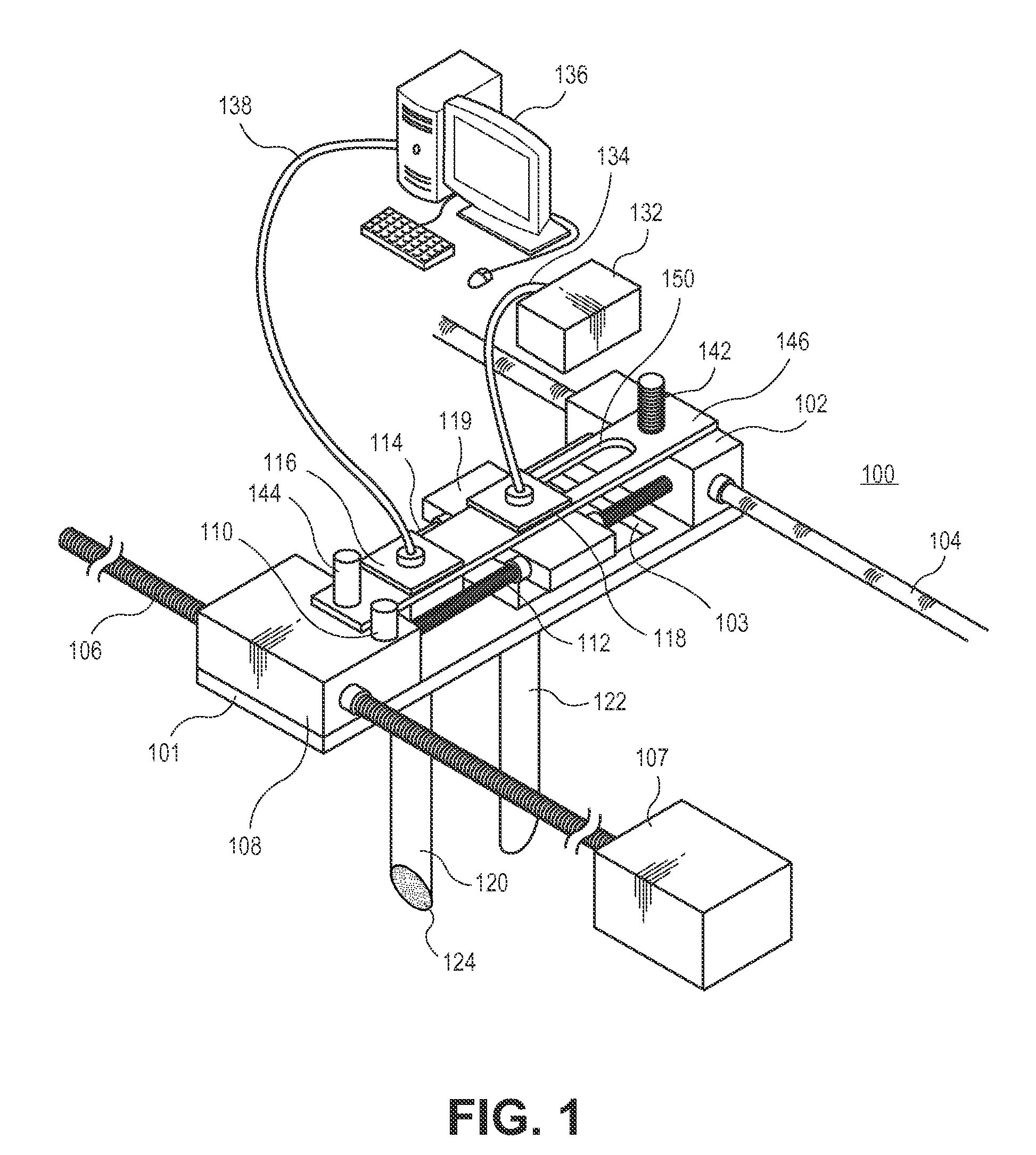 Device for on-site measurement of concentration of uranium in high temperature molten salts