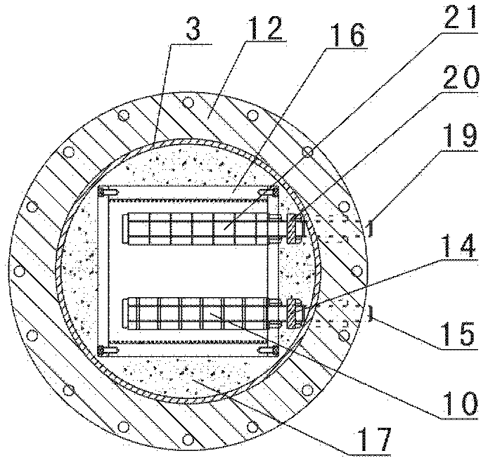 Process and device for electric cracking catalytic oxidation and electric flocculation for petroleum drilling wastewater