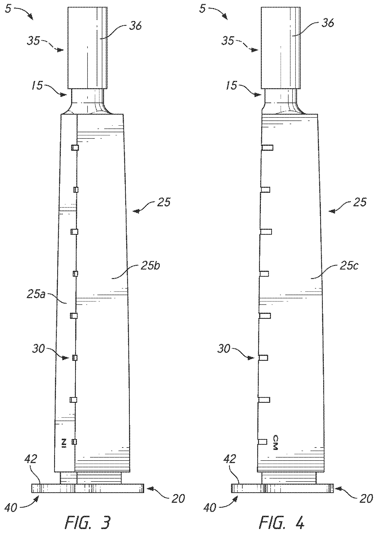 Writing utensil with scale having a reference guide